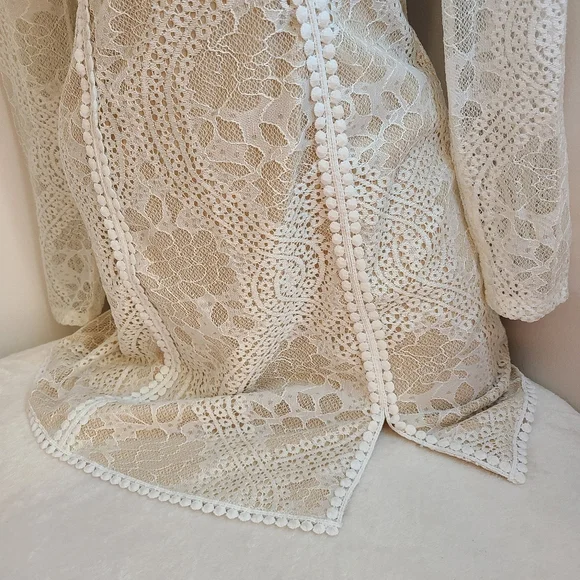 Selfie Leslie Palm Springs Emme Lace Dress Size Lg - Picture 5 of 8